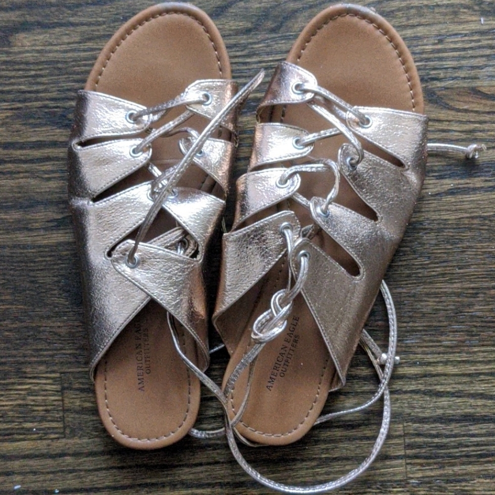 American Eagle outfitters rose gold